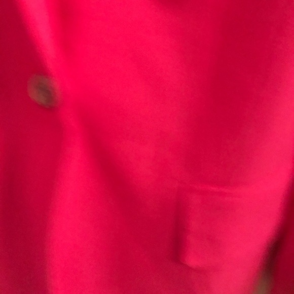 Michael kors barbiecore pink flutter sleeve miami nites  blazer jacket size 2 - Picture 6 of 7